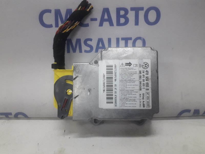 Блок управления AIR BAG Audi A6 2005-2007 C6 2.4 BDW 4F0959655B Б/У