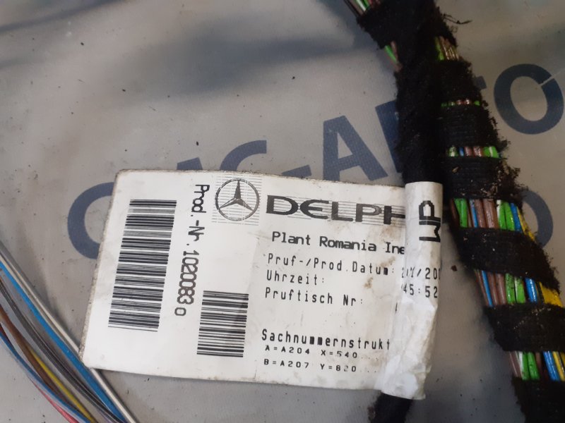 Жгут проводки Mercedes-Benz GLK X204 3.0