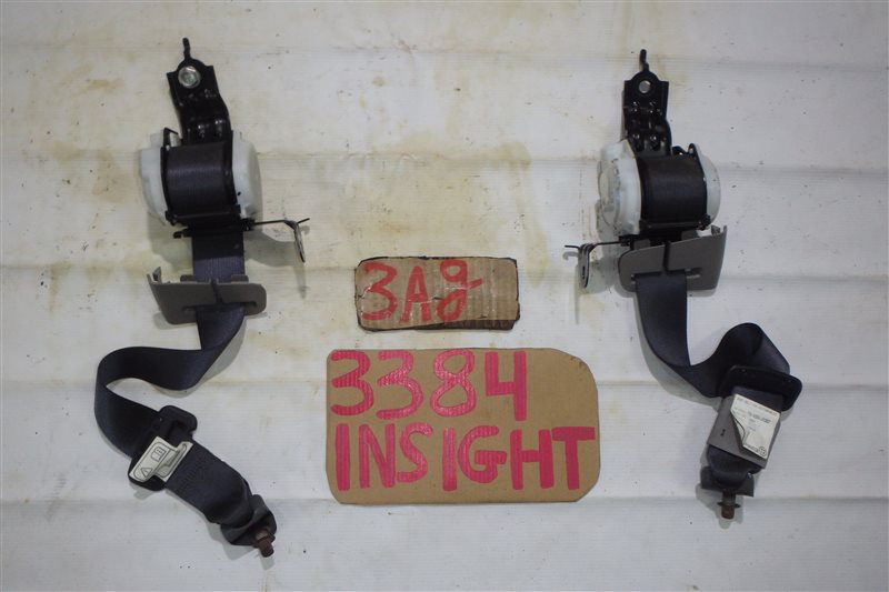 Ремень безопасности задний левый HONDA INSIGHT 2009 ZE2 LDA 82850-TM8-J01ZA контрактная