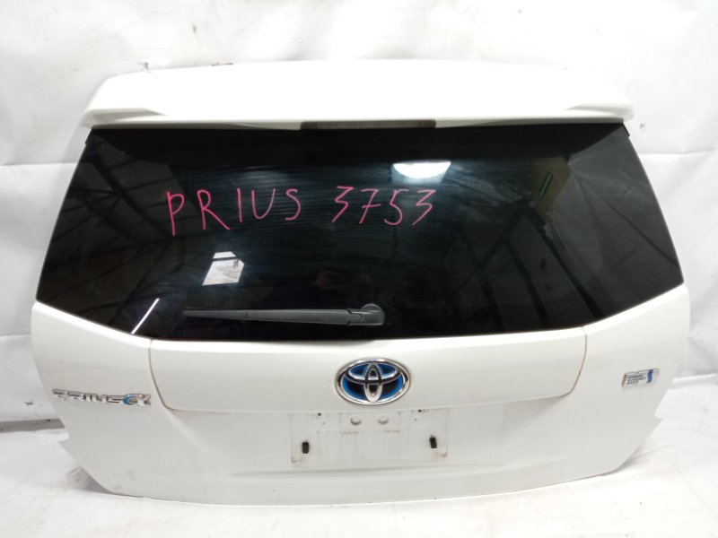 Дверь 5я задняя TOYOTA PRIUS ALPHA/PRIUS A/PRIUS V 2011/ЦВЕТ 070 ZVW41/ZVW41L/ZVW41W/ZVW40/ZVW40L/ZVW40R/ZVW40W 2ZRFXE 67005-47290 контрактная