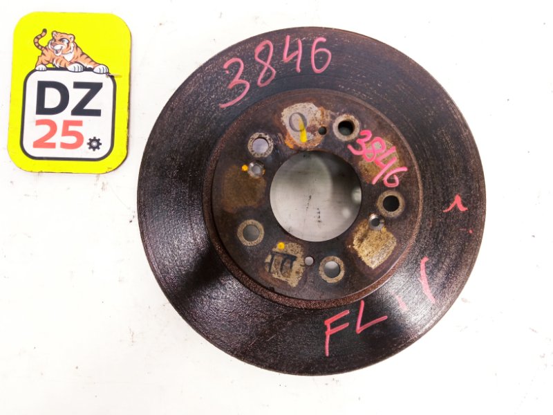 Тормозной диск передний левый HONDA HRV 2001 GH1 D16A 45251S2HN00 контрактная