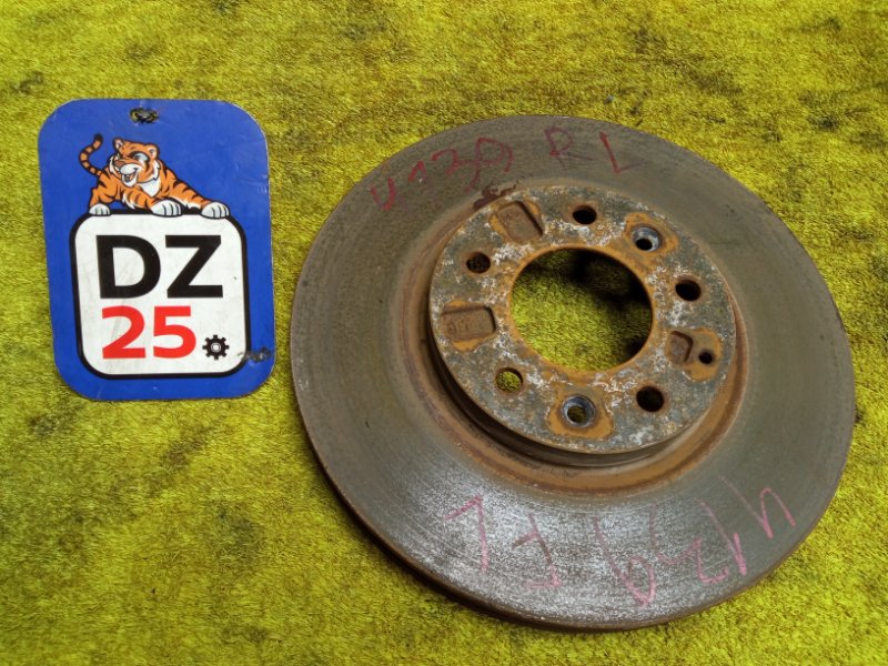 Тормозной диск передний левый MAZDA CX-7 2011 ER3P/ER L3VDT L206-33-25XA контрактная