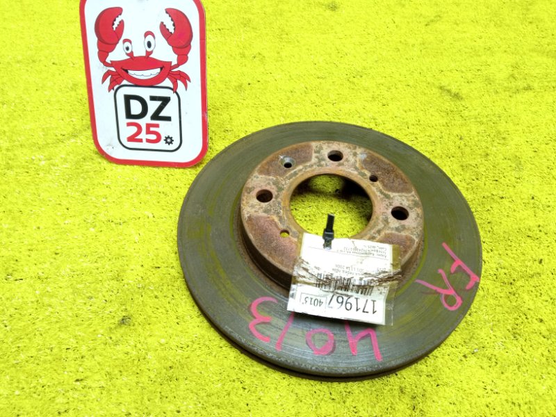 Тормозной диск передний правый HONDA FIT 2006 GD1 L13A 45251-SAA-901 контрактная