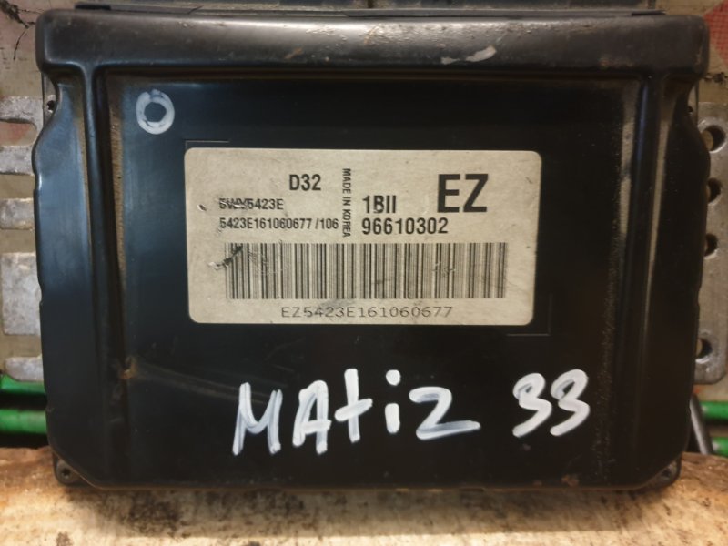 Блок управления двигателем Matiz 2001 EZ F8CV