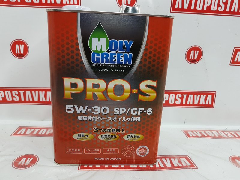 Масло синт. MOLY GREEN PRO S 5W-30 4L