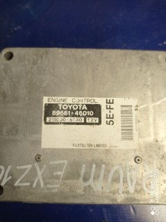 Блок управления двигателем Toyota Raum EXZ10 5EFE 8966146010 Б/У