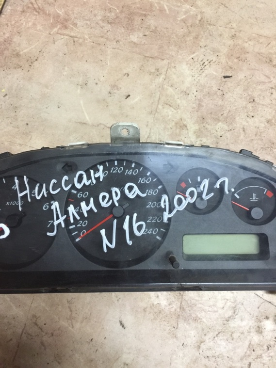 Панель приборов ALMERA 2002 N16 QG16DE