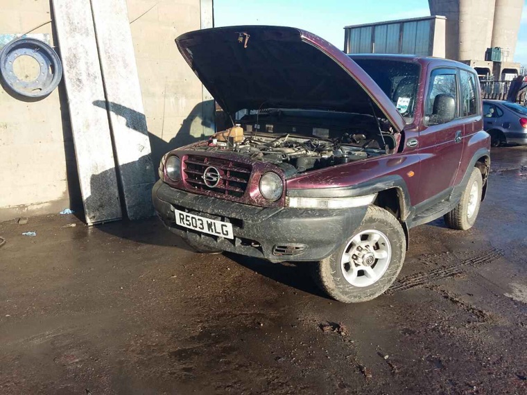 Прицепное заднее SSANGYONG KORANDO 1996-2006 KJ OM661 Б/У