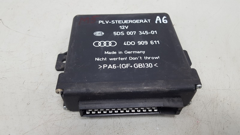 Блок управления рулевой колонкой Audi A6 1998 C5 ALF 2.4л 4D0909611 Б/У