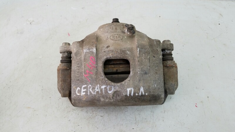 Тормозной суппорт передний левый Cerato 1 2007 LD G4FC 1.6л