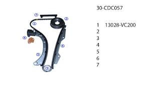 Ремкомплект системы ГРМ NISSAN PATROL Y61 TB48DE 13028VC200 13085VC200 13091VC201 13070VC204 новая