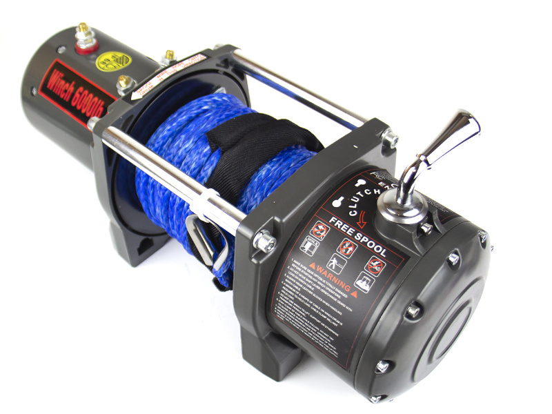 Лебедка 6000 lbs / 2722 kg Electric Winch кевларовый трос