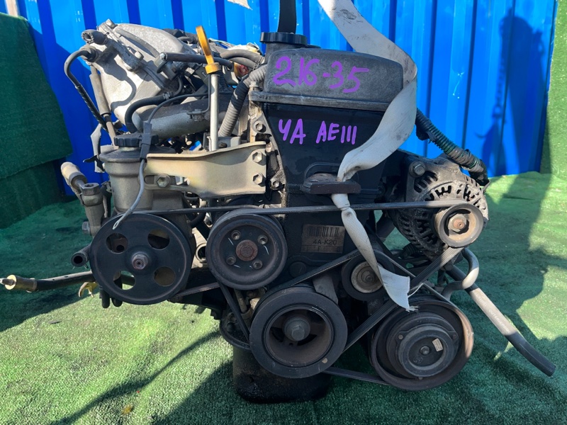 Двигатель 4A-FE технические характеристики. Toyota 4A-FE