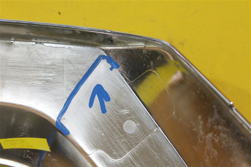Хром решетки радиатора передний Nissan X-Trail T32