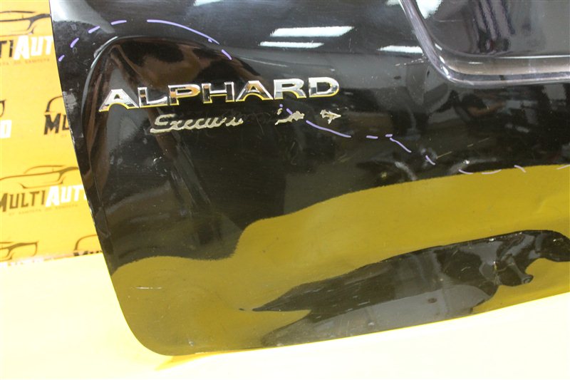 Крышка багажника задняя Alphard 2015-2020 3