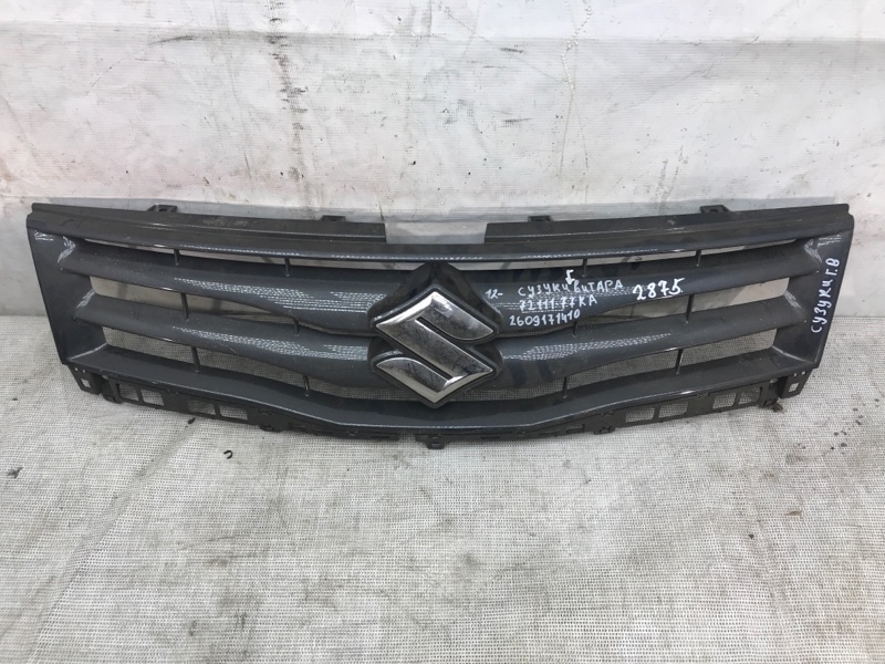 Решетка радиатора SUZUKI GRAND VITARA 2012-2015 3 7211177KA Б/У