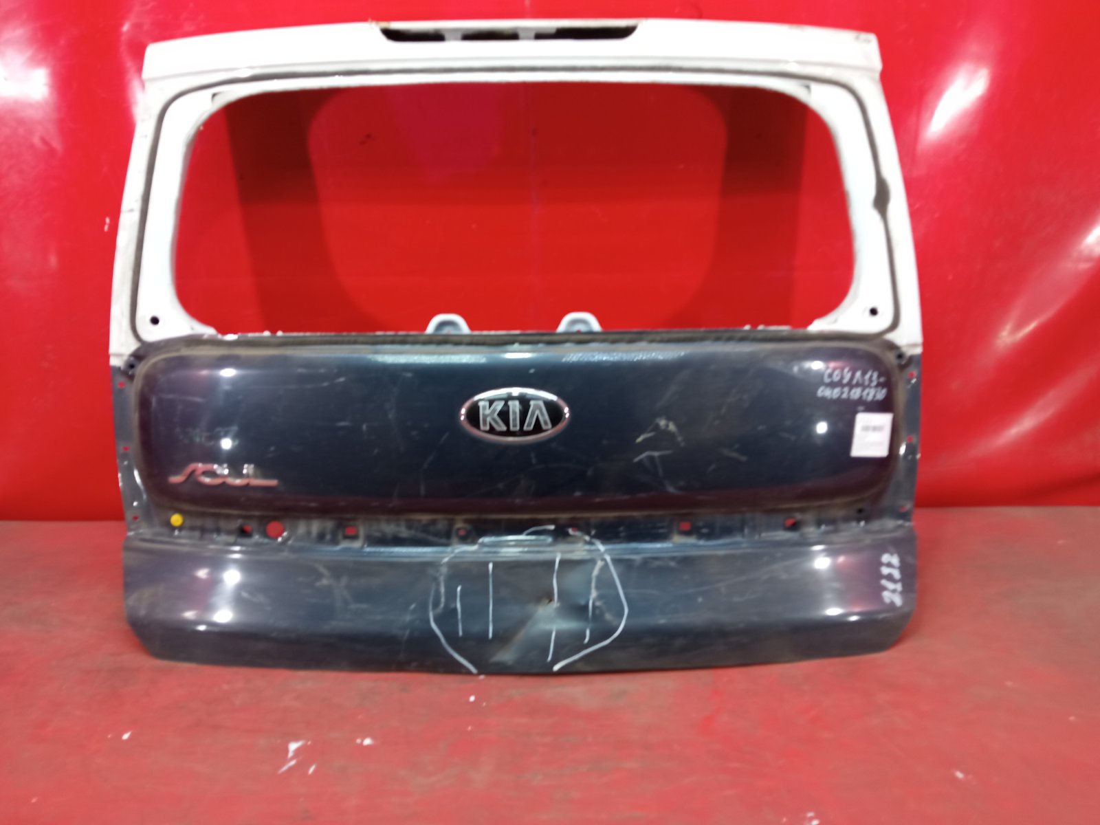 Крышка багажника KIA Soul 2014- 2 73700B2000 id2122 запчасть БУ купить в  Москве, цена 9900₽