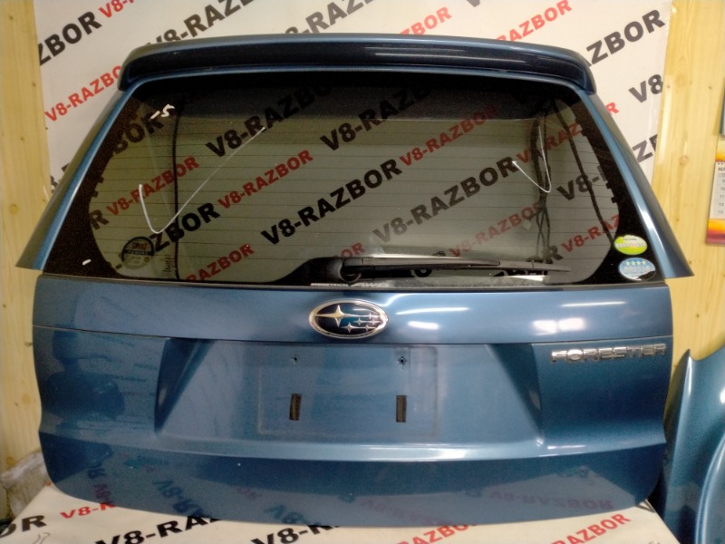 Дверь багажника SUBARU FORESTER 2009 SH5 EJ204 60809-SC010-9P контрактная