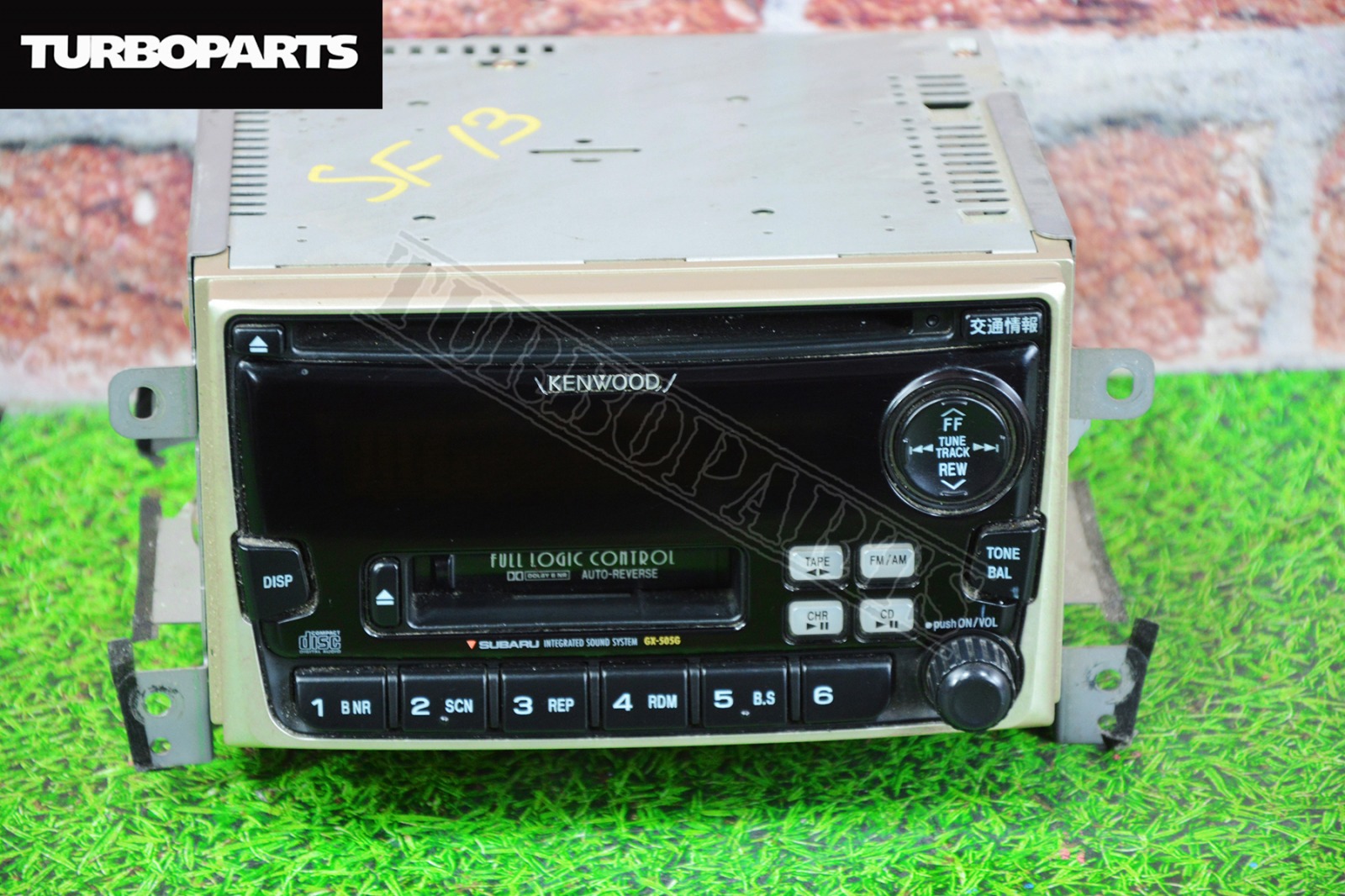 Магнитола Kenwood GX-505GF2 Subaru Forester 1998 SF5 EJ254 купить  контрактная id25718