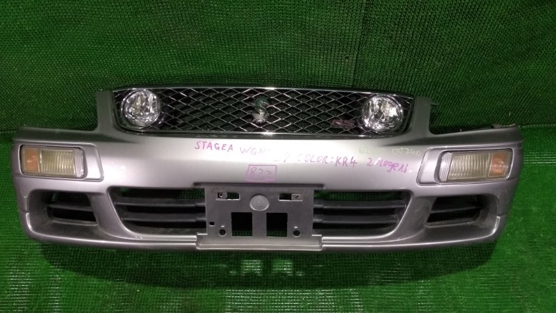 Бампер передний NISSAN STAGEA WGNC34 RB25-DET 62022 0v740 контрактная