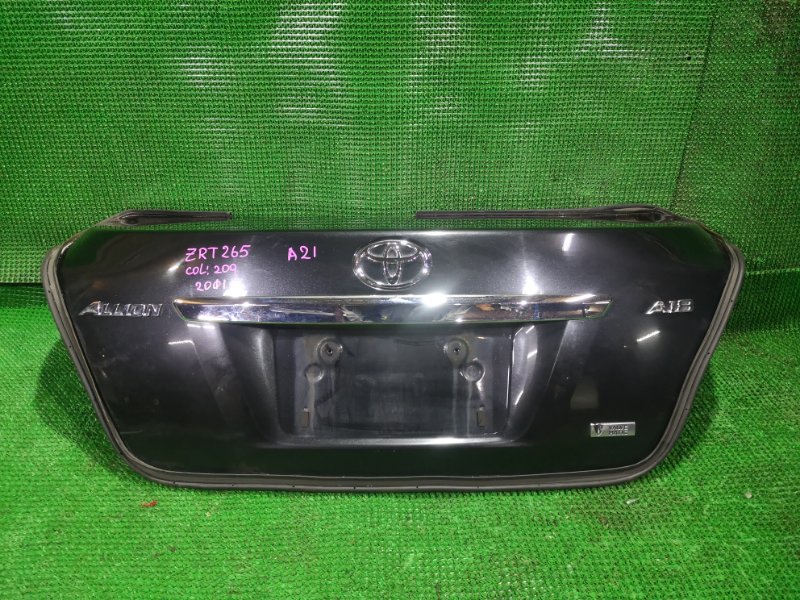 Крышка багажника TOYOTA ALLION 2011 ZRT265 2ZR-FAE 64401-20A80 контрактная