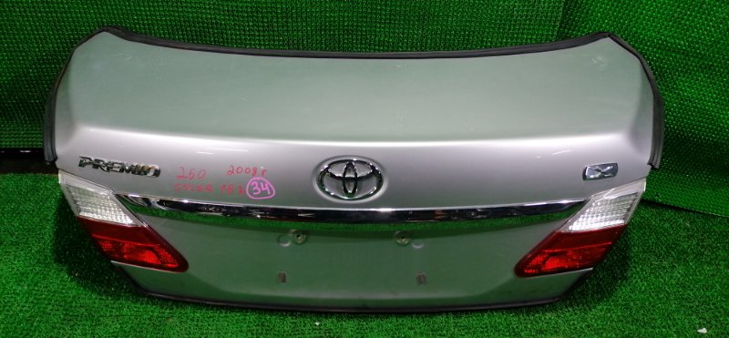 Крышка багажника TOYOTA PREMIO 2008 NZT260 1NZ-FE 64401-20A40 контрактная