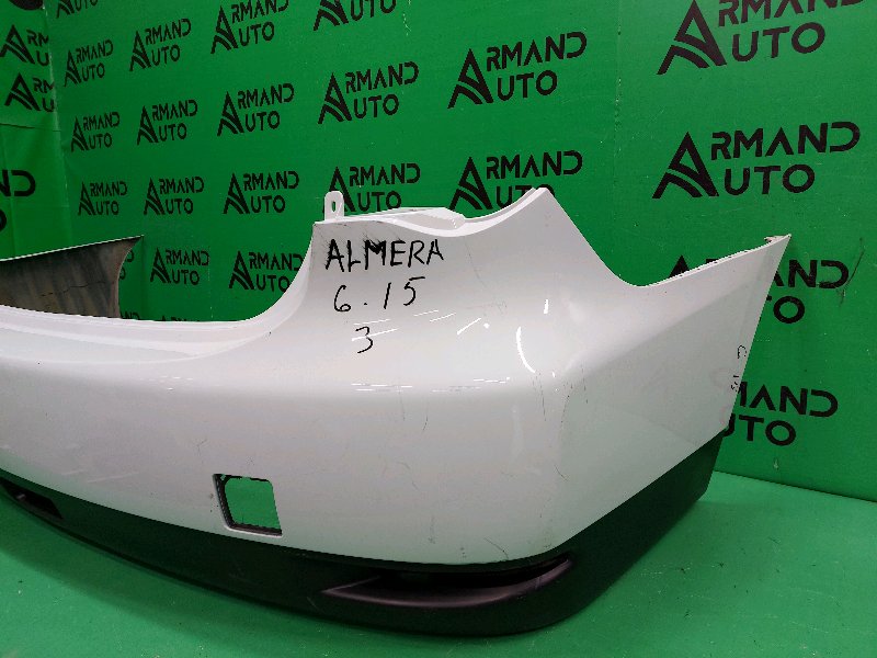 Бампер задний ALMERA 2012 G15