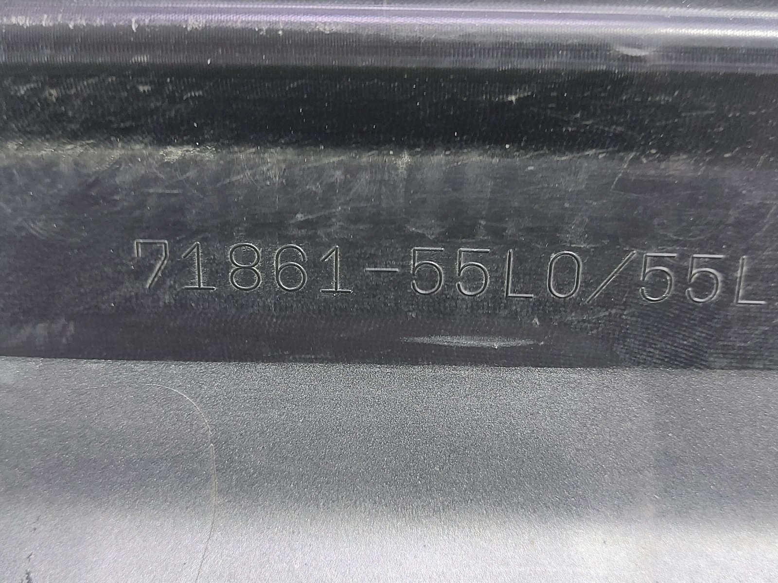 Юбка бампера задняя SX4 2009-2014 1 Classic