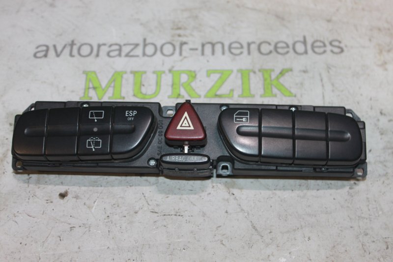 Блок кнопок MERCEDES C W203 111.955 2.0L A2038210551 Б/У