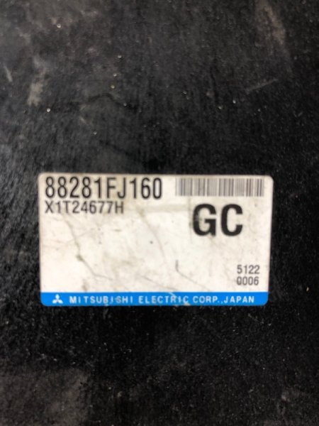 Body control module IMPREZA GH EL154