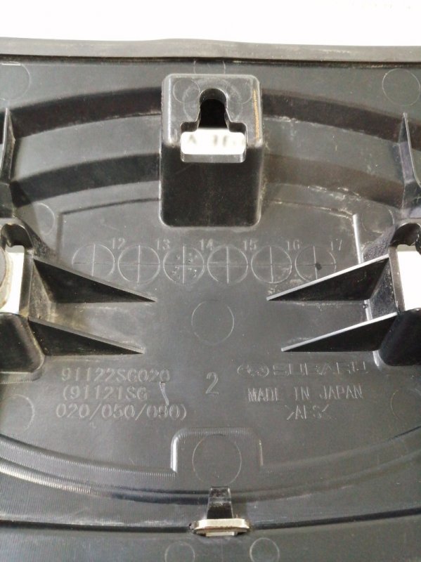 Накладка на решетку радиатора SUBARU FORESTER 4