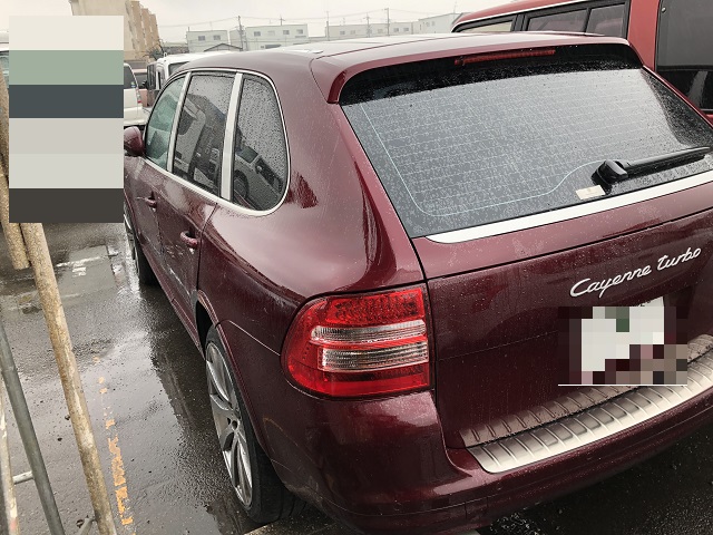 Задняя часть автомобиля Cayenne 2005 955 M4850