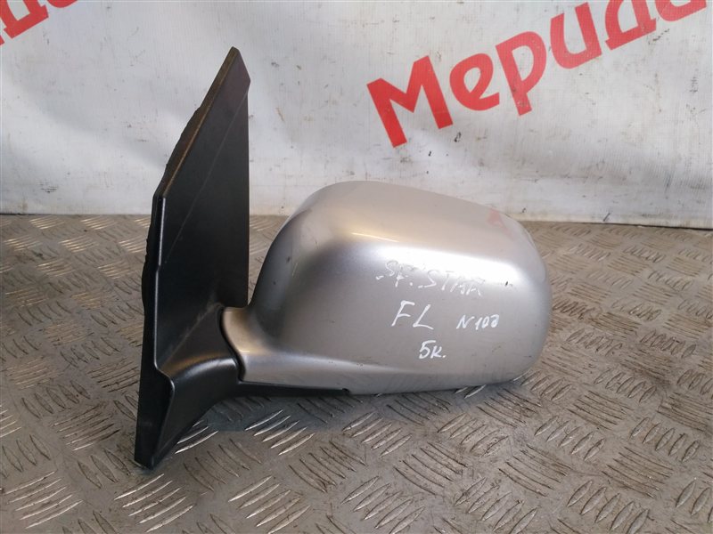 Зеркало левое электрическое MITSUBISHI SPACE STAR 2003 I MR912164 Б/У