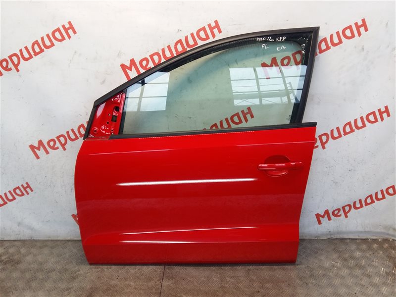 Дверь передняя левая VOLKSWAGEN POLO 2009 V 6R4831055J Б/У