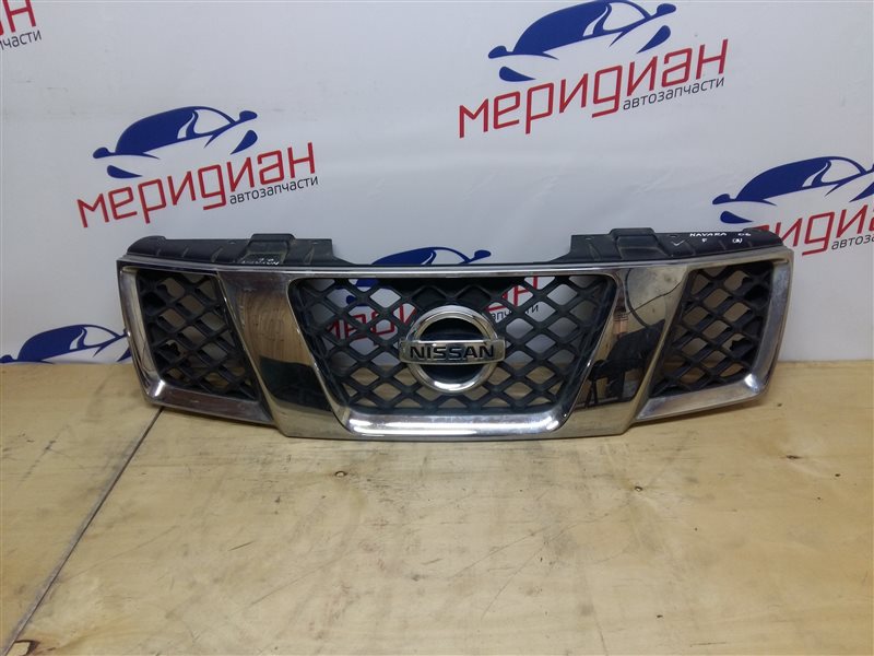 Решетка радиатора NISSAN NAVARA 2007 D40 62310EB400 Б/У