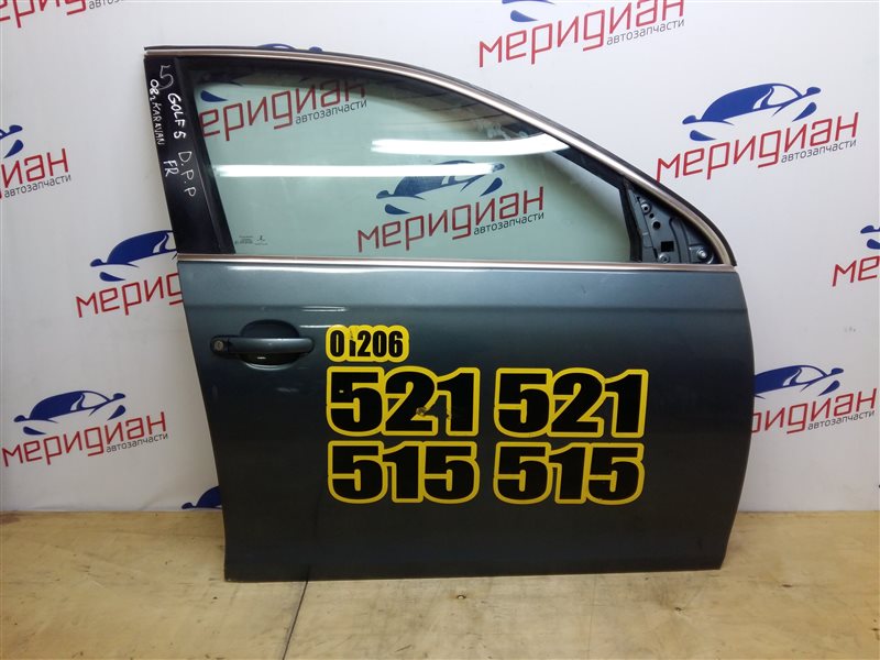 Дверь передняя правая VOLKSWAGEN GOLF 2008 V Б/У