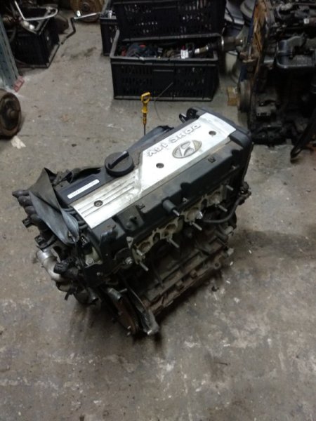 Двигатель G4EE HYUNDAI GETZ 2008 II 1.4 100C126P00 Б/У