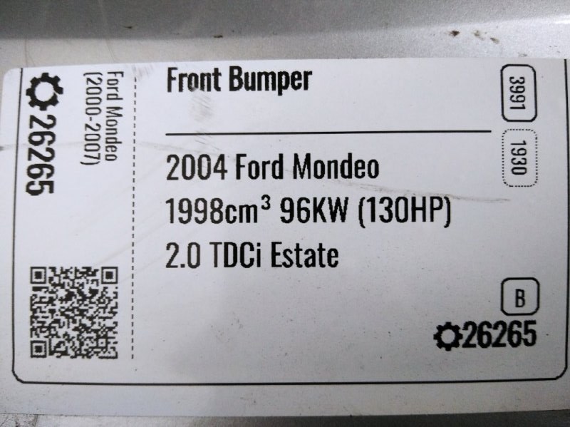 Бампер передний MONDEO 2002 III