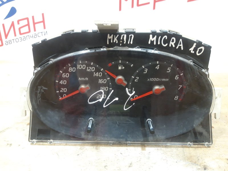 Панель приборов NISSAN MICRA 2006 K12E 1.0 24810AX700 Б/У