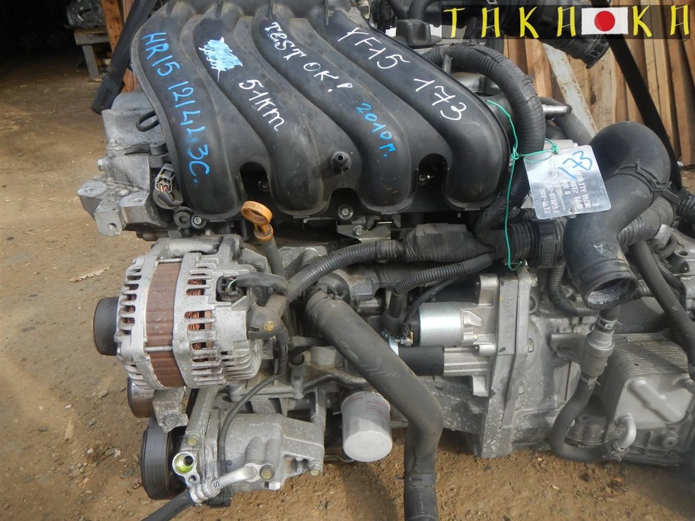 Двигатель JUKE YF15 HR15