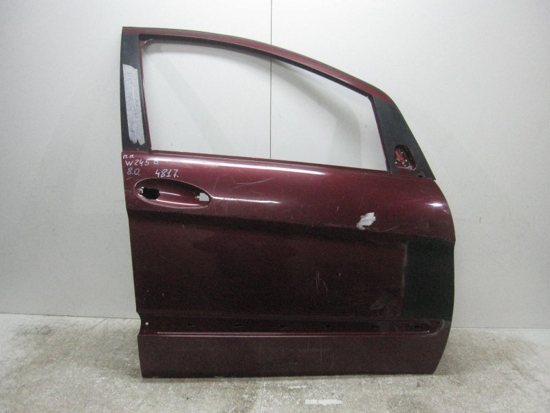 Дверь передняя правая Mercedes-Benz B-Class 2005-2011 W245 A1697202605 Б/У