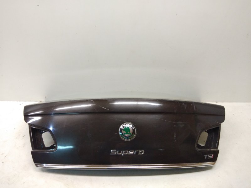 Крышка багажника задняя Skoda Superb 2008-2013 2 3T5827025C Б/У
