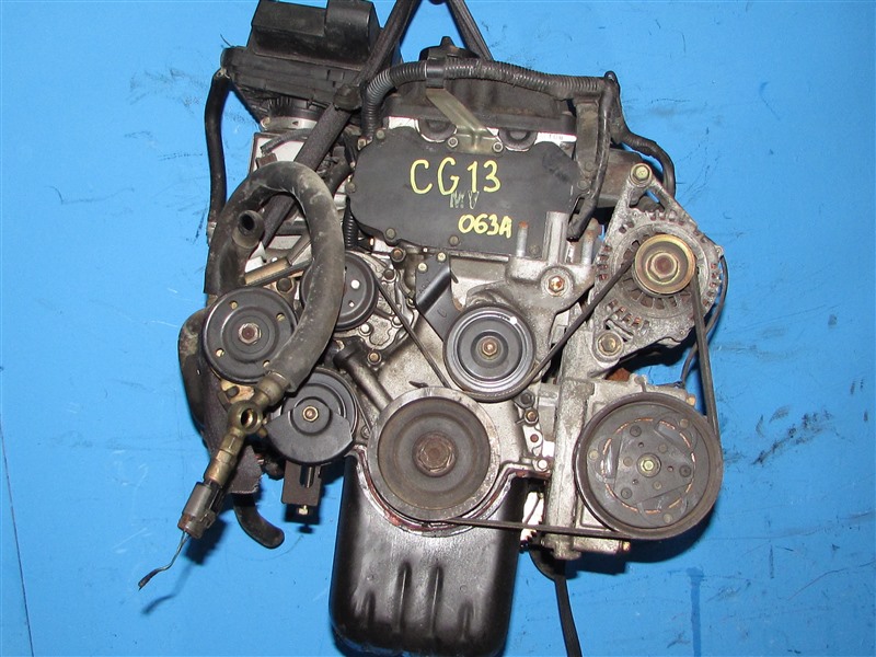 Двигатель NISSAN CUBE AZ10 CG13DE контрактная
