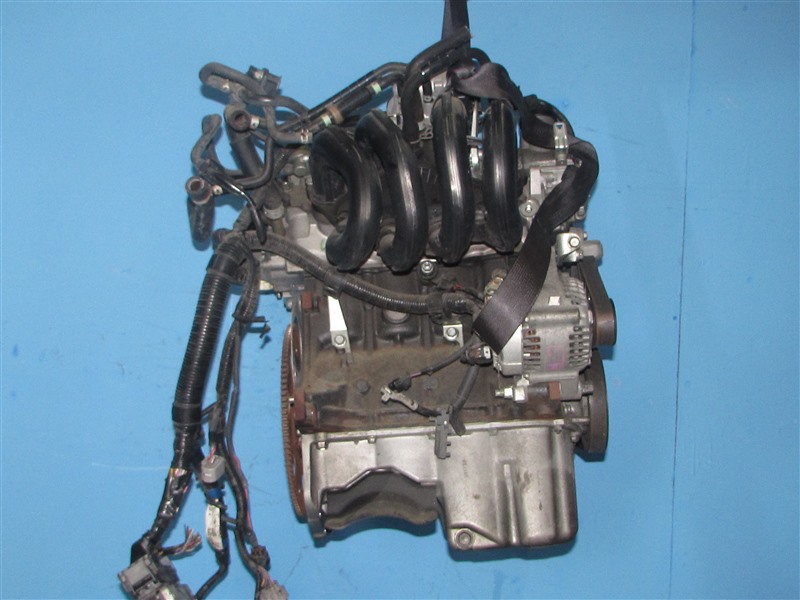 Двигатель VITZ SCP90 2SZFE