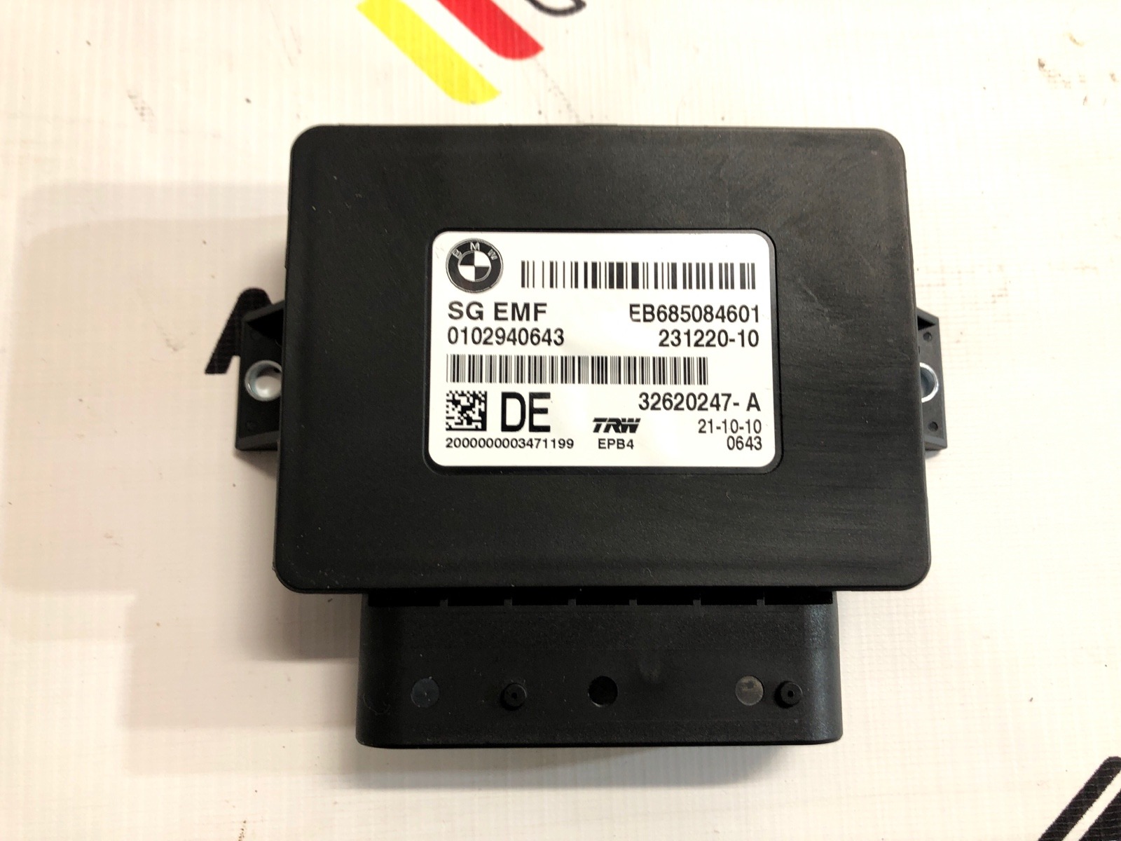 Блок управления EMF BMW X3 2010 F25 N52B30A 34436887358 контрактная