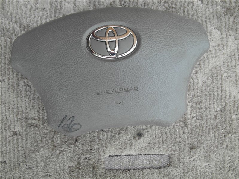 Airbag на руль Toyota Land Cruiser Prado 2003 VZJ120 5VZ-FE 45130-35420 контрактная