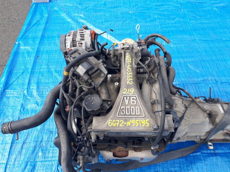 Двигатель PAJERO 1995 V23W 6G72