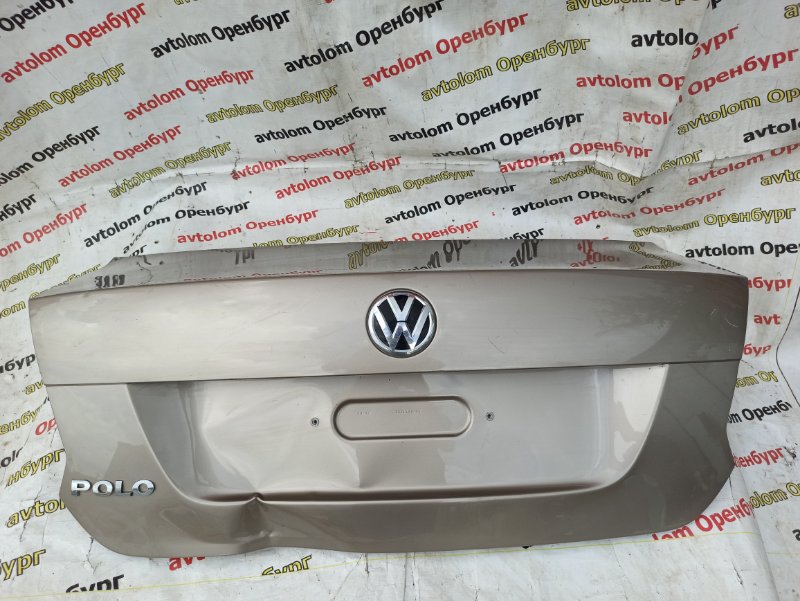 Крышка багажника Volkswagen Polo 2011- 6RU827025A Б/У