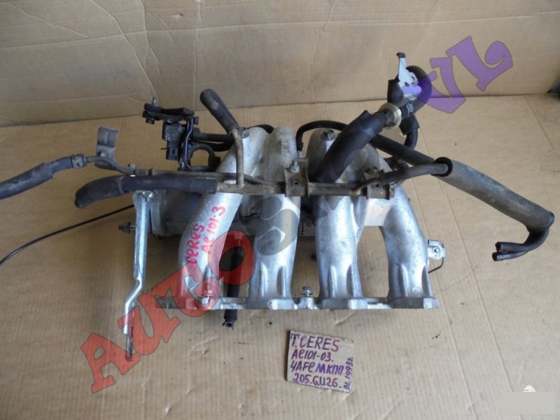 Коллектор впускной TOYOTA COROLLA CERES AE101 4AFE 17101-16190 контрактная