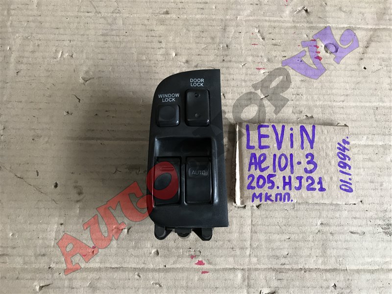 Блок упр. стеклоподьемниками передний правый TOYOTA COROLLA LEVIN AE101 74231-12200-C0 контрактная